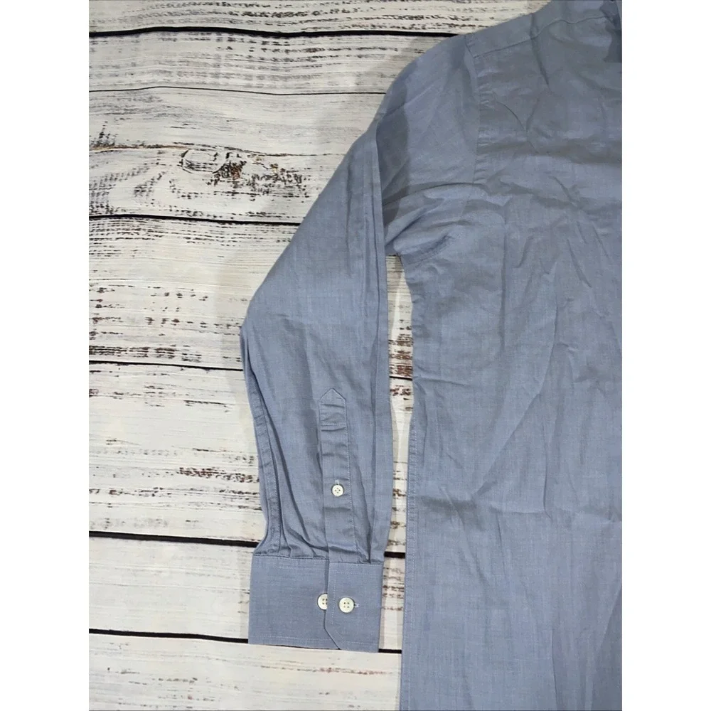 Banana Republic Mens Blue Shirt  L Button Up Relaxed Fit